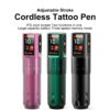 Kissure Wireless Rechargeable Battery 2000mAh Tattoo Pen Machine Adjustable Stroke Tattoo Gun Machine