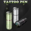 Kissure WirelessTattoo Short Pen Machine 1520mAh Battery Brushless Motor   Rotaty Tattoo Gun Machine Wireless Tattoo Cartridge Pen