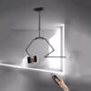 Kissure Multifunction Ceiling Tattoo Work Light Aluminum Alloy Shadowless Light Remote Control Lamp Brightness 360 Degree Rotation